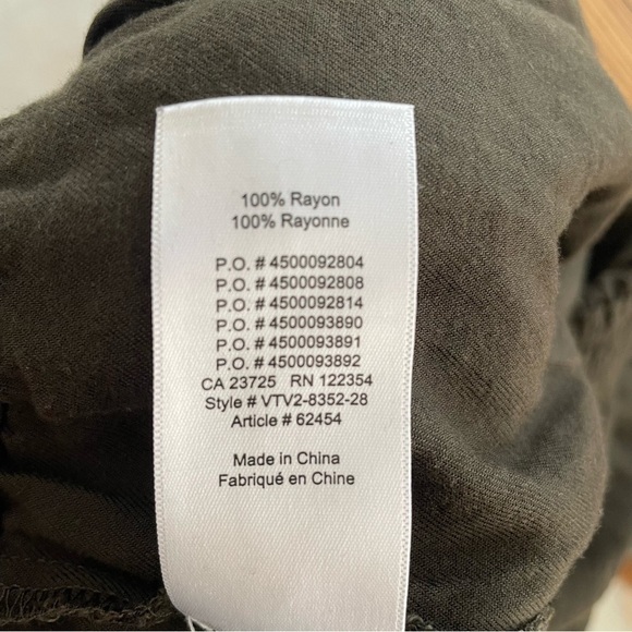 Azure Skies Tabata Strapless Jumpsuit Playsuit Romper Olive Green Size Medium - Picture 10 of 12